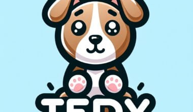 Ilustração de cachorrinho desenho animado "Tedy".