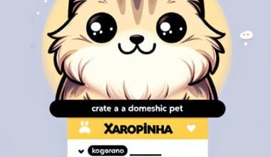 Ilustração de gato animado chamado Xaropinha.